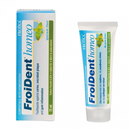 Igiena orala - Pastă de dinți FROIDENT HOMEO: mentă 75 ml, Froika