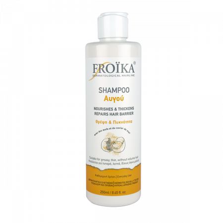 Ingrijirea  parului - Șampon cu ou pentru păr gras 200 ml, Froika