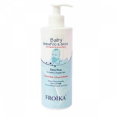 Ingrijire bebelusi - Șampon și gel de duș pentru bebeluși Froika – 400 ml