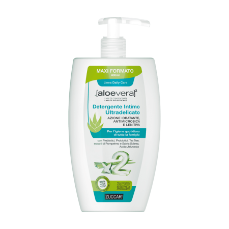 Sapunuri - Săpun intim ultra-delicat cu Aloe – Zuccari 400 ml