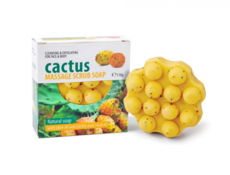 Olive Spa - Sapun exfoliant cu ulei de măsline și semințe de cactus - Olive Spa
