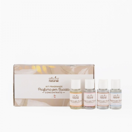 Detergenti ecologici - Set parfumuri naturale pentru rufe – 4 arome în miniaturi ecologice