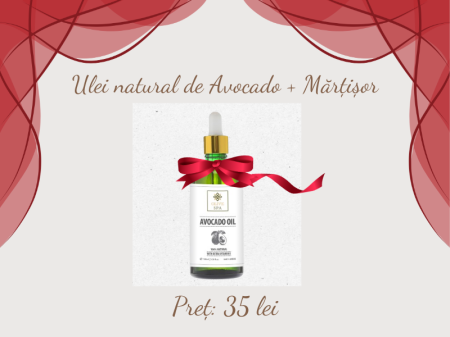 Promotii - Ulei natural de Avocado + Mărțișor