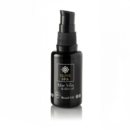 Cosmetice barbati - Ulei pentru barbă – hidratare, strălucire și îngrijire completă Olive spa