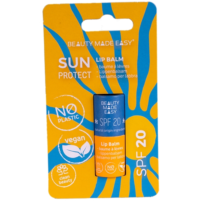 Balsam de buze cu aloe vera, SPF 20, zero plastic, Beauty Made Easy, 5.5 g [2]