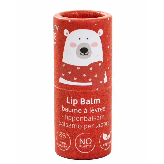 Balsam de buze vegan, zero plastic, Merry, Editie Limitata de Craciun, 5.5 g [2]