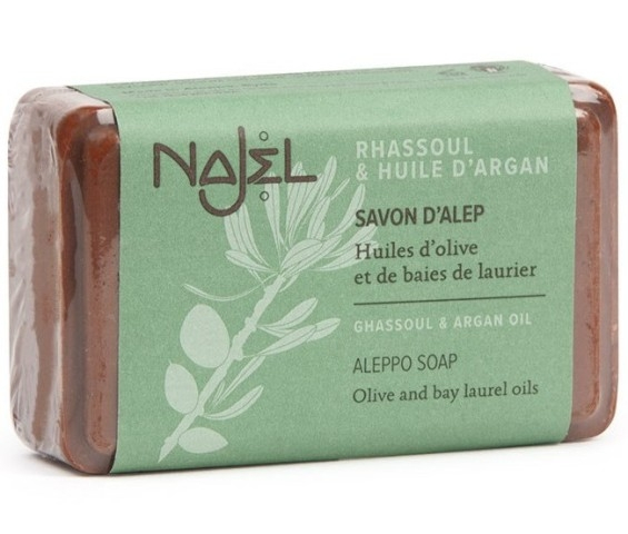 Sapun de Alep cu ulei de argan si rhassoul, 100g [1]