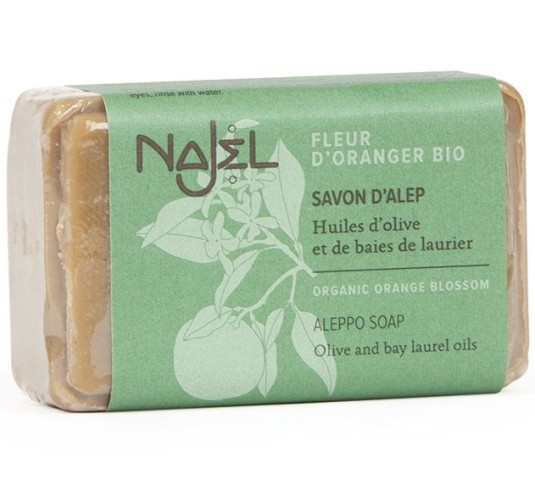 Sapun de Alep cu flori de portocal, 100g [1]
