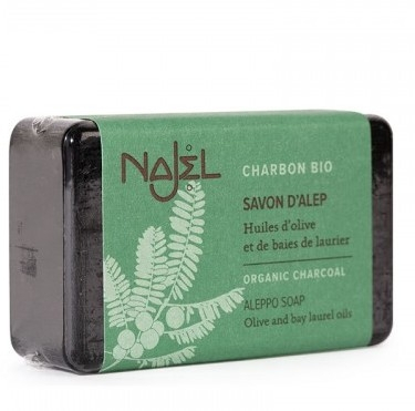 Sapun de Alep purificator cu carbon, 100g [1]