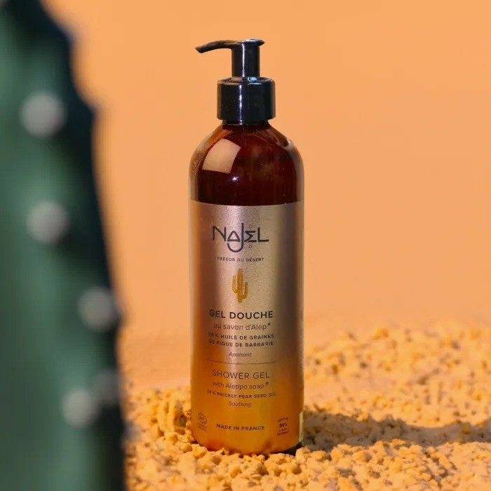 Gel de dus cu sapun de Alep si 20% ulei de Cactus, 500ml [1]
