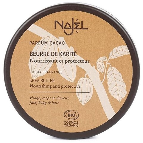 Unt de shea organic cu aroma de cacao, 100g [1]