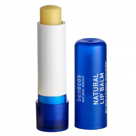 Luciu si balsam de buze - Balsam de buze cu unt de shea organic