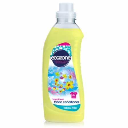 Detergent rufe - Balsam de rufe, Happiness, piersici, ananas, mere, Ecozone, 1 L