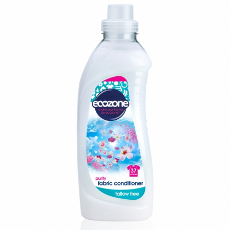 Detergent rufe - Balsam de rufe, Purity, pentru rufele bebelusilor, Ecozone, 37 de spalari, 1 L