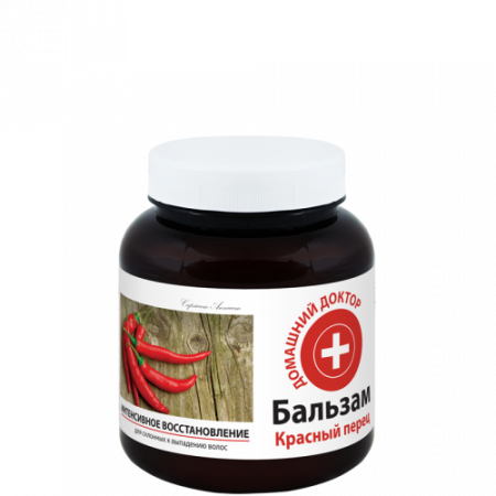 Balsam de par - Balsam-masca anticadere si stimulatoare de crestere a parului cu ardei iute , Doctorul Casei, 480ml