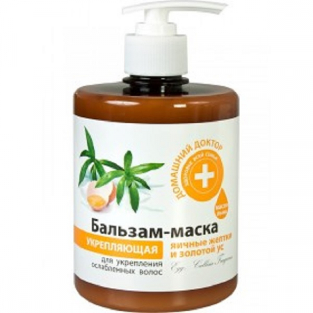 Balsam de par - Balsam-masca fortifianta pentru par fragil cu extracte de ou si callisia, Doctorul Casei, 500 ml