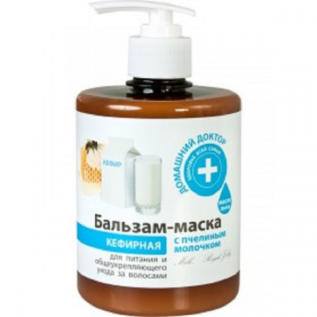 Balsam de par - Balsam-masca nutritiva cu proteine lactice si laptisor de matca, Doctorul Casei, 500 ml