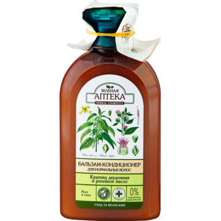Balsam de par - Balsam pentru par normal cu extract de urzica si ulei de brusture , 300ml
