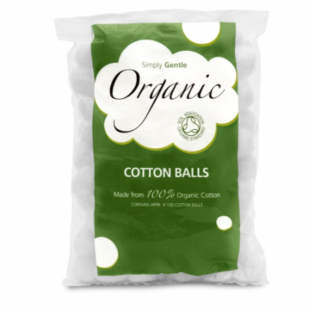 Produse demachiere si curatare - Bile de vata din bumbac organic, Macdonald and Taylor,100 buc