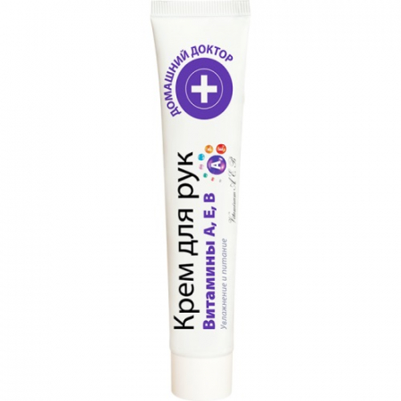 Produse - Cream hidratanta si nutritiva pentru maini cu vitaminele A, E, B, 42 ml, Doctorul Casei