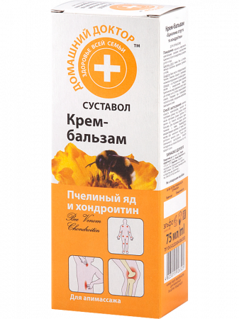 Tratamente ingrijire corp - Crema antiinflamatoare pentru probleme articulare cu venin de albine si chondroitin, 75ml, Doctorul Casei