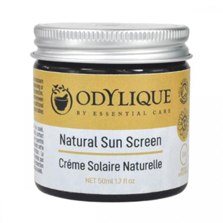 Creme de fata - Crema bio protectie solara SPF 30 cu musetel, zinc si unt de shea pentru piele sensibila, Odylique by Essential Care, 50 ml