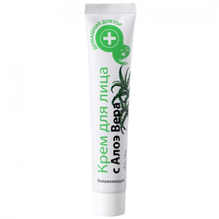 Creme de fata - Crema faciala hidratanta cu extract de aloe vera si vitamine, 42 ml, Doctorul Casei