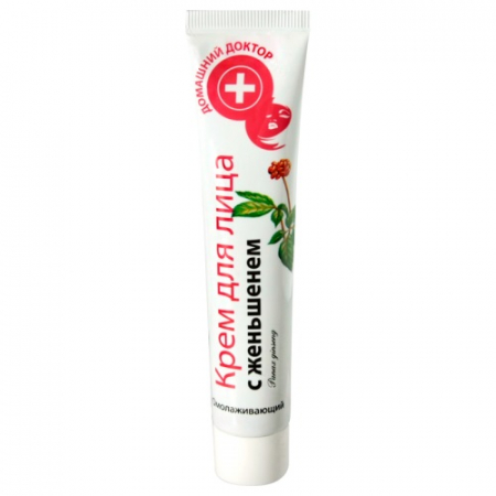 Produse - Crema faciala rejuvenanta cu extract de ginseng si elastina , Doctorul Casei, 42 ml