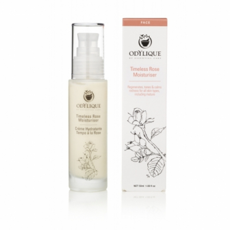Creme de fata - Crema hidratanta cu trandafiri, pt fata si ochi,  50 ml, Odylique
