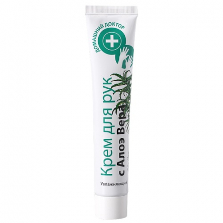 Produse - Crema hidratanta pentru maini cu extracte de aloe vera si alge marine, 42 ml, Doctorul Casei