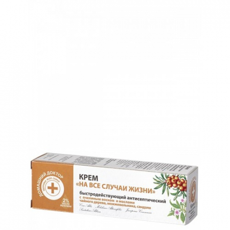 Tratamente si seruri pentru ten - Crema universala antiseptica cu uleiuri de arbore de ceai si catina,  30 ml, Doctorul Casei
