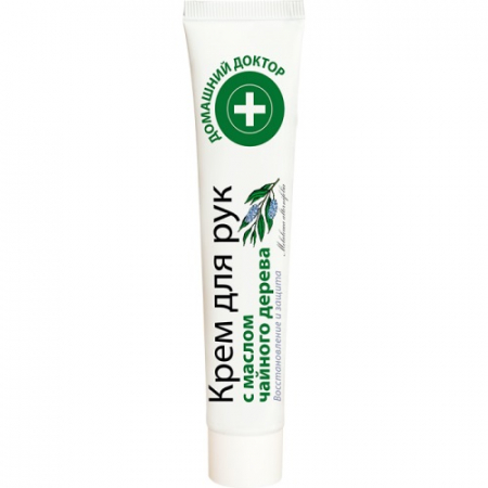 Produse - Crema protectoare regeneranta pentru maini cu ulei de arbore de ceai  , 42 ml, Doctorul Casei