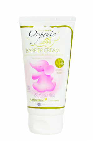 Creme si lotiuni de corp copii - Crema reparatoare pentru zona scutecului si iritatii Pittapatta cu galbenele si mango, Macdonald & Taylor, 150 ml