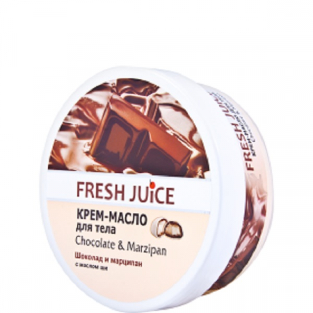 COSMETICE PENTRU CORP SI TEN - Crema-unt corporal Chocolate&Marzipan, Fresh Juice, 225 ml
