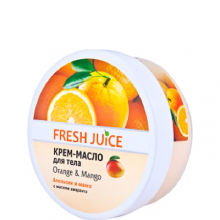 COSMETICE PENTRU CORP SI TEN - Crema-unt corporal Orange&Mango, Fresh Juice, 225 ml