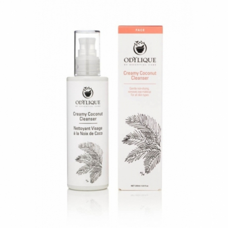 Produse demachiere si curatare - Demachiant cremos cu nuca de cocos, Odylique by Essential Care, 200 ml