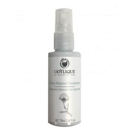 Deodorante si antiperspirante - Deodorant spray citrus 100% natural, Odylique, 70 ml