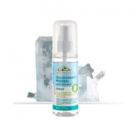 Deodorante si antiperspirante - Deodorant spray Corpore Sano mineral cu alaun, 80 ml