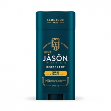 COSMETICE PENTRU BARBATI - Deodorant solid cu citrice si ghimbir, pentru barbati, Jason, 71 g