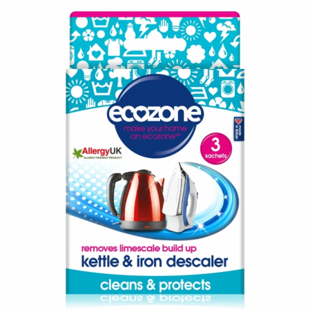 Detergenti universali - Detartrant pentru fierbator si fier de calcat, Ecozone, 3 buc