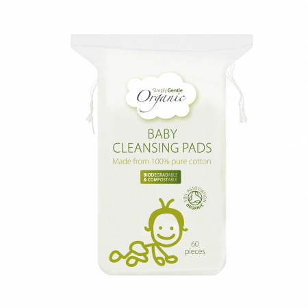 Produse - Dischete rectangulare de curatare din bumbac organic, Macdonald & Taylor, 60 buc
