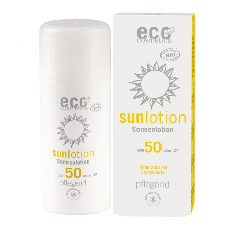 Produse cu protectie solara - Lotiune fluida de protectie solara FPS50 cu goji si rodie, 100 ml