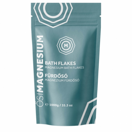 Spuma si saruri de baie - Fulgi de baie cu magnezium, OsiMagnesium, 1000 g
