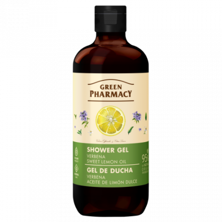 Gel de dus - Gel de dus cu verbina si ulei de lamaie verde   - 500 ml