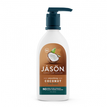 Produse - Gel de dus cu ulei de cocos Jason, 887 ml