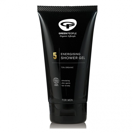 Gel de dus - Gel de dus energizant pentru barbati, Green People, 150 ml