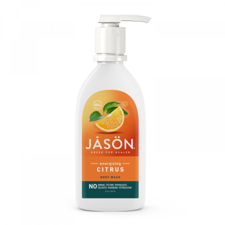 Produse - Gel de dus satinat, cu citrice, 887ml, Jason