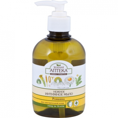 Geluri si deodorante igiena intima - Gel intim cu extract de musetel, ZELENAYA APTEKA, 370 ml