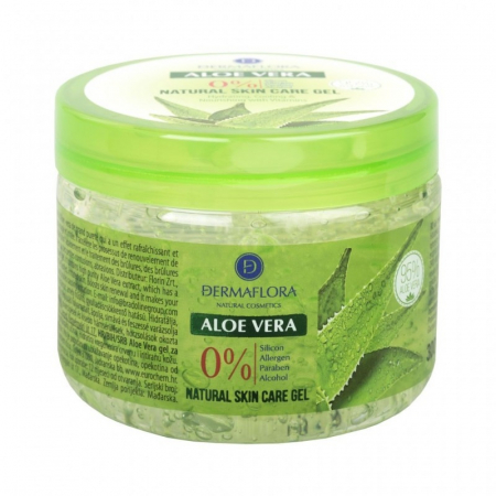 COSMETICE PENTRU CORP SI TEN - Gel pur de aloe vera, calmant, hidratant, piele sensibila, iritata, arsuri solare, intepaturi insecte, 300ml