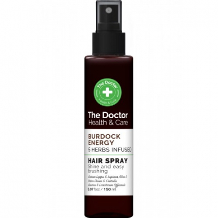 Tratamente si masca de par - Hair Spray anticadere BURDOCK ENERGY 5 HERBS INFUSED